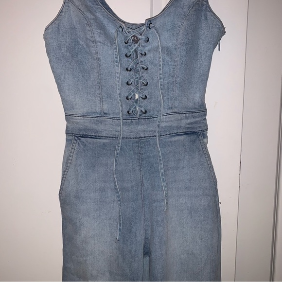 DL 1961 Denim jumpsuit - Picture 4 of 16